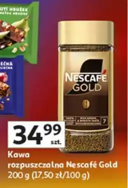 Auchan Kawa rozpuszczalna Nescafé Gold oferta