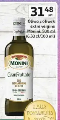 Auchan Oliwa z oliwek extra vergine Monini, 500 ml oferta