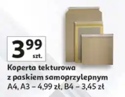 Auchan Koperta tekturowa z paskiem samoprzylepnym oferta