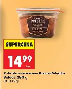Biedronka Policzki wieprzowe Kraina Wędlin Select, 280 g oferta