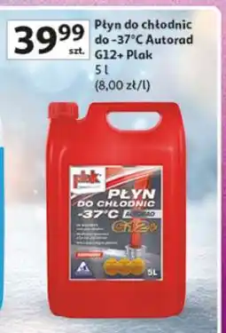 Auchan Płyn do chłodnic do -37°C Autorad G12+ Plak oferta