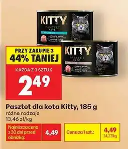 Biedronka Pasztet dla kota Kitty, 185 g oferta