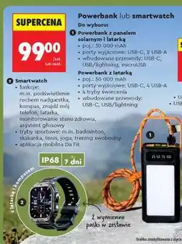 Biedronka Powerbank lub smartwatch oferta