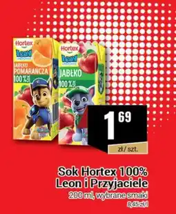 Premium Nasz Sklep Sok Hortex 100% Leon i Przyjaciele oferta