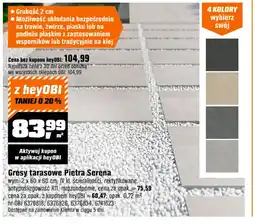 OBI Gresy tarasowe Pietra Serena oferta