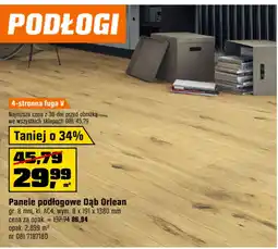 OBI Panele podłogowe Dąb Orlean oferta