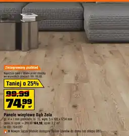 OBI Panele winylowe Dąb Zola oferta