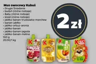 Netto Mus owocowy Kubuś oferta