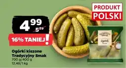 Netto Ogórki kiszzone Tradycyjny Smak oferta