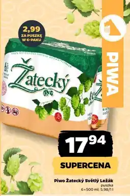 Netto Piwo Żatecký Světlý Ležák oferta