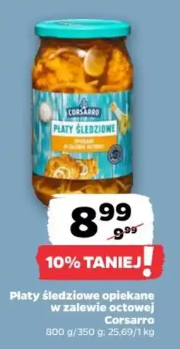 Netto Płatysłędzioweopiekane w zalewie octowej Corsarro oferta