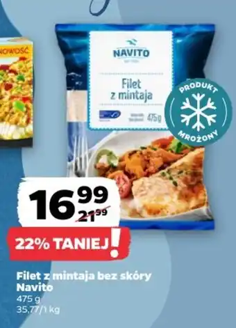 Netto Filet z mintaja bez skóry Navito oferta