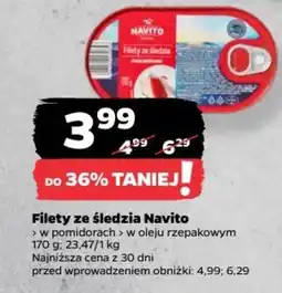 Netto Filety ze śledzia Navito oferta