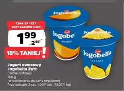Netto Jogurt owocowy Jogobella Zott oferta