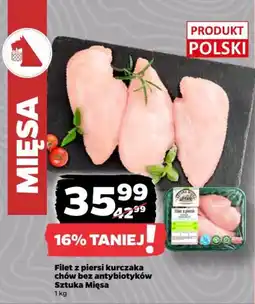 Netto Filet z piersi kurczaka chów bez antybiotyków Sztuka Mięsa oferta