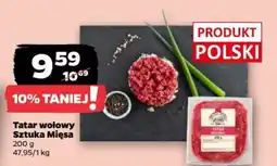 Netto Tatar wołowy Sztuka Mięsa oferta