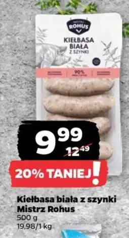 Netto Kielbasa biała z szynki Mistrz Rohus oferta