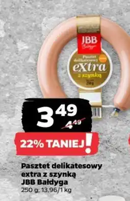 Netto Pasztet delikatesowy extra z szynką JBB Baldyga oferta