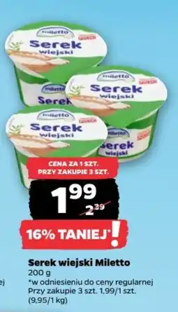 Netto Serek wiejski Miletto oferta