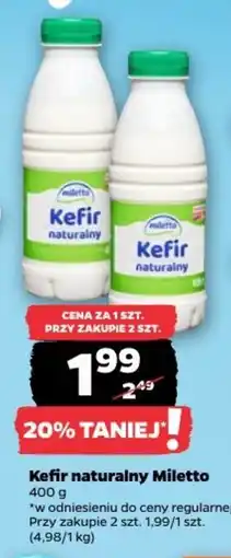 Netto Kefir naturalny Mileto oferta
