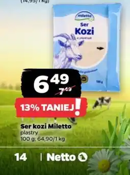 Netto Ser kozi Miletto oferta