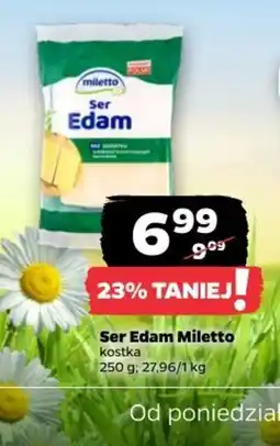 Netto Ser Edam Miletto kostka oferta