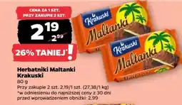 Netto Herbatniki Maltanki Krakuski oferta
