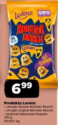 Netto chrupek serowe Monster Munch oferta