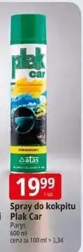 E.Leclerc Spray do kokpitów samochodowych Plak oferta