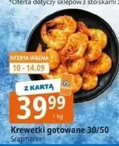E.Leclerc Krewetki całe gotowane 30/50 Scapmaree oferta