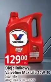 E.Leclerc Olej max life 10w-40 Valvoline oferta