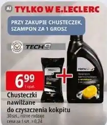 E.Leclerc Chusteczki do czyszczenia kokpitu Tech9 oferta