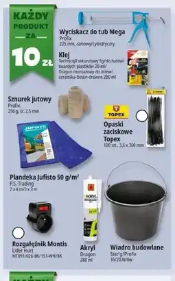 E.Leclerc Wiadro budowlane 20 l Profix oferta