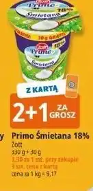E.Leclerc Śmietana 18% Zott Primo oferta