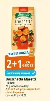E.Leclerc Bruschetta pomidory z oliwką Maretti Bruschette oferta