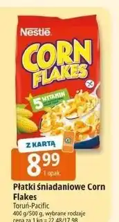 E.Leclerc Płatki śniadaniowe miód i orzeszki Corn Flakes (Nestle) oferta