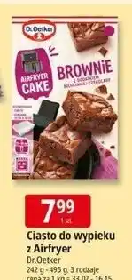 E.Leclerc Brownie airfryer Dr. Oetker oferta