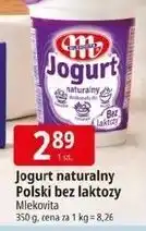 E.Leclerc Jogurt naturalny bez laktozy Mlekovita Polski oferta