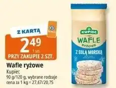 E.Leclerc Wafle ryżowe z solą morską Kupiec oferta