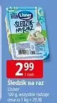 E.Leclerc Śledzik na raz z cebulką Lisner Na Raz oferta
