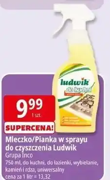 E.Leclerc Mleczko czyszczące wybielanie Ludwik Aktywna Piana oferta