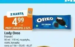 E.Leclerc Lód waniliowy z ciasteczkami Oreo Ice Cream oferta