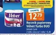 E.Leclerc Ręcznik papierowy duo Velvet Turbo oferta