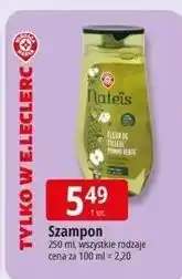 E.Leclerc Szampon do włosów suchych i zniszczonych Wiodąca Marka Nateis oferta