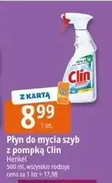 E.Leclerc Płyn do mycia szyb lemon Clin Windows & Glass oferta