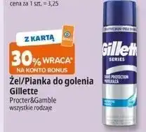 E.Leclerc Pianka do golenia sensitive cool Gillette Series oferta