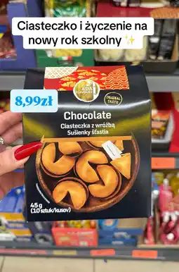 Biedronka Asia Flavours Chocolate Ciasteczka z wróżbą oferta