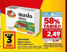 Kaufland Masło ekstra OSM Koło oferta