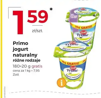 Frac Jogurt naturalny Zott oferta