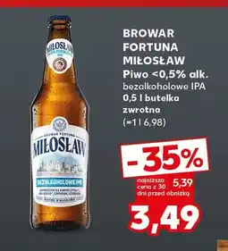 Kaufland Piwo bezalkoholowe Browar Fortuna Miłosław IPA oferta